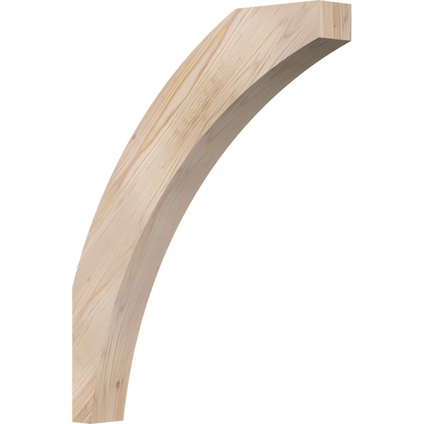 Ekena Millwork 3 1/2"W x 24"D x 30"H Thorton Smooth Knee Brace, Douglas Fir BRC04X24X30THR00SDF - main